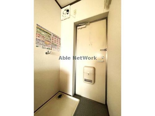 愛知県豊川市牛久保町城跡(アパート)の賃貸物件の玄関