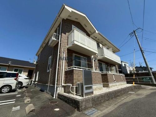 愛知県豊川市国府町上河原(アパート)の賃貸物件の外観
