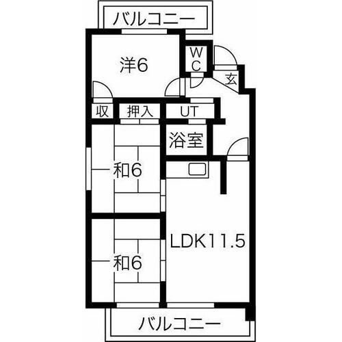 アートエリアSKの間取り