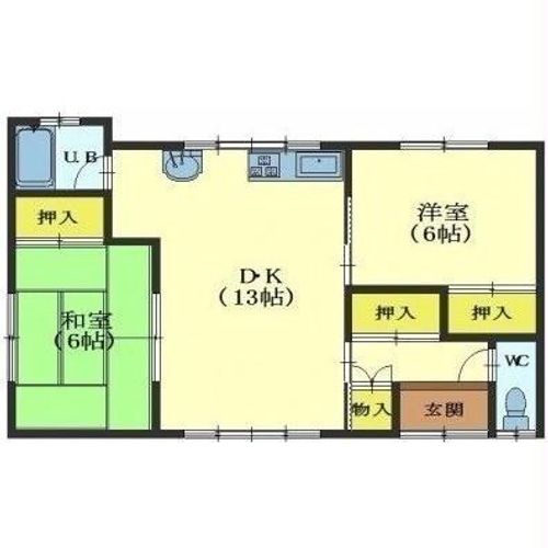 佐々木アパート1の間取り