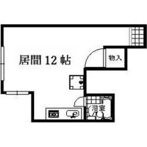 シュペールシャトー505の間取り