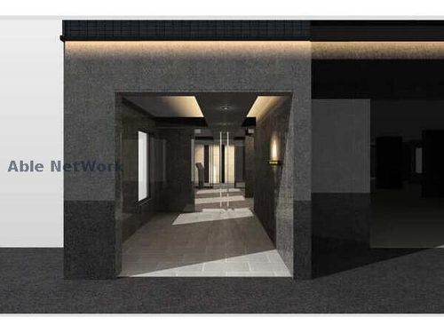 アルファスクエア円山北2条305の玄関