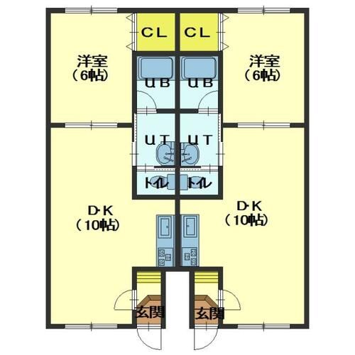 ピュアパレス豊川201の間取り