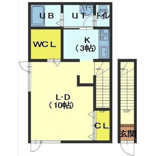 グレイス本通201の間取り