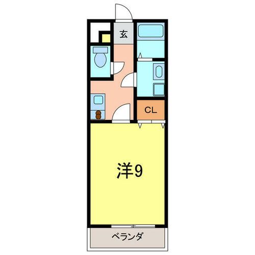 アンプルールブワエトワルの間取り