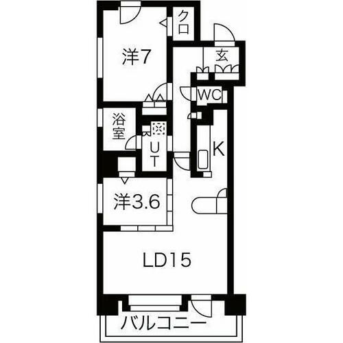 ラ・クラッセ札幌ステーションスクエアの間取り