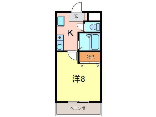 カーサ6の間取り