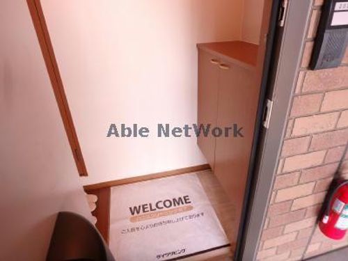 ルミエール植出の玄関