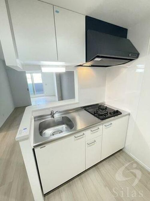 大阪府堺市堺区北庄町1丁(アパート)の賃貸物件のキッチン