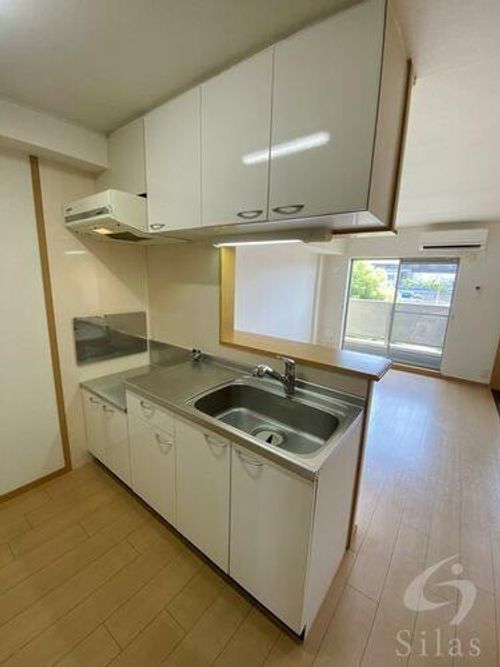 大阪府堺市東区日置荘原寺町(マンション)の賃貸物件のキッチン
