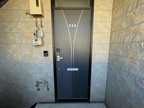 マーレカーサの玄関