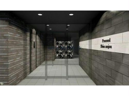 プロシード新安城の玄関