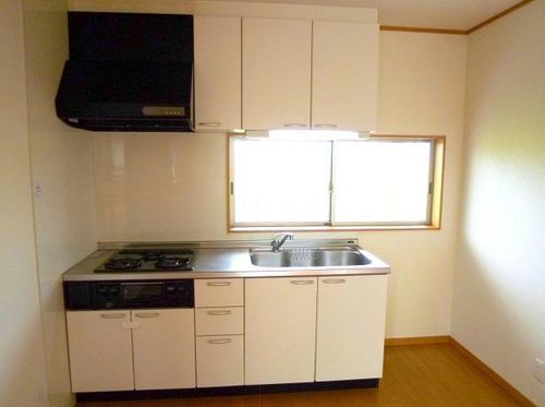 ウエストリバー108のキッチン