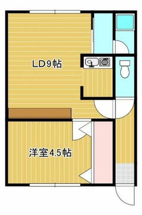 ハイツアビーロード204の間取り
