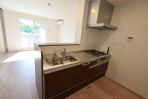 兵庫県神戸市須磨区大池町5丁目(アパート)の賃貸物件のキッチン