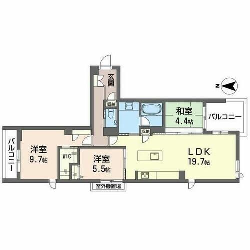 Maisonest(メゾネスト)0202の間取り