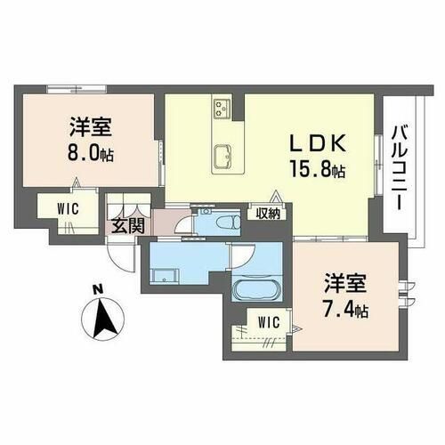 ダイヤモンドヒルズ吹上0301の間取り
