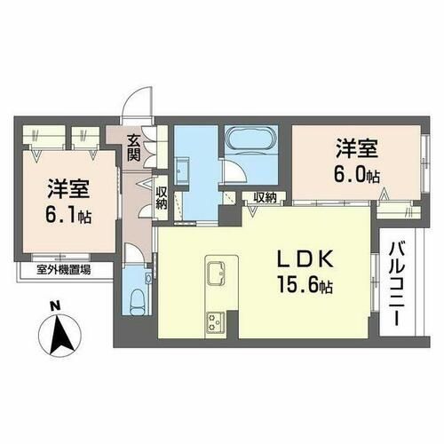 ダイヤモンドヒルズ吹上0303の間取り