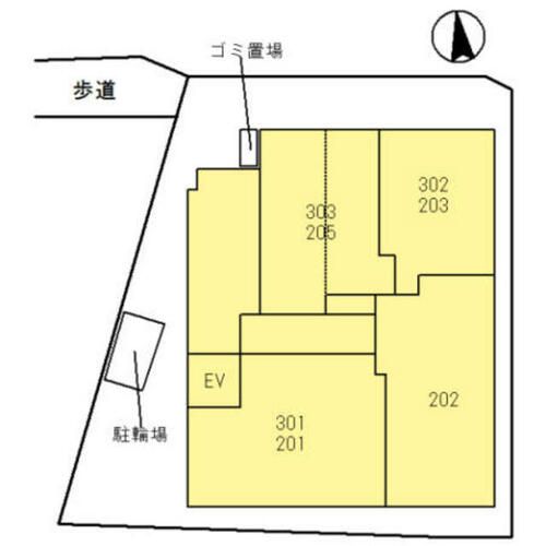 大阪府枚方市御殿山町(アパート)の賃貸物件のその他画像