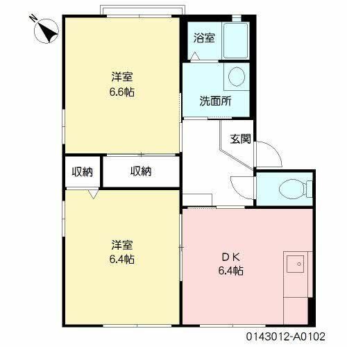 サンハイツ ソルトの間取り