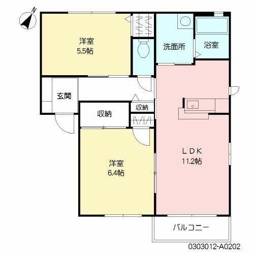 ファンテージ21    A棟の間取り