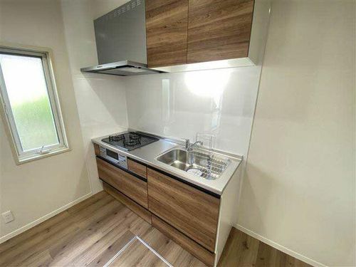 カレッジヒルズ A棟のキッチン