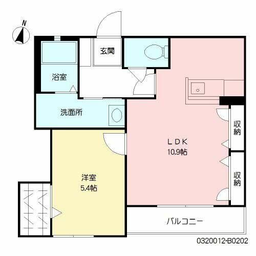 アルカンシェル B棟の間取り