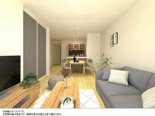 シャーメゾンレジデンス夜明A0301の居間