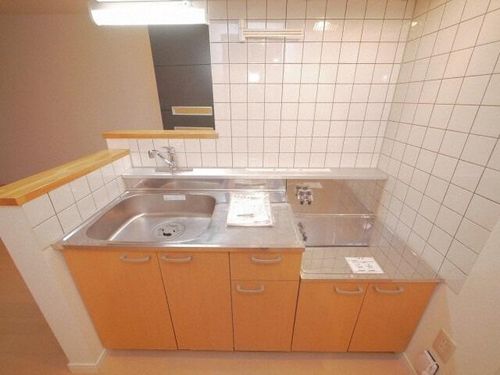 北海道札幌市中央区北二条東8丁目(アパート)の賃貸物件のキッチン
