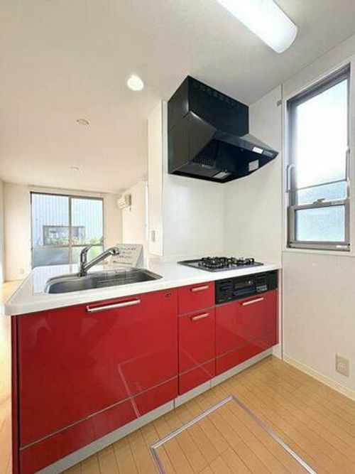 ヴァーチャスの杜 B棟B0103のキッチン