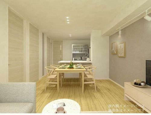 シャーメゾンシエロの居間