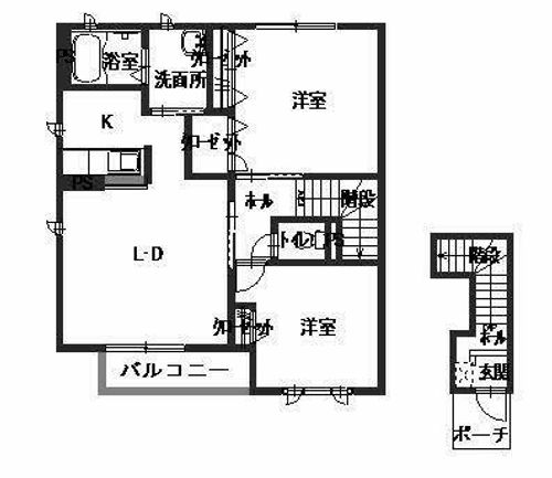 サンクレスト カキミ0203の間取り