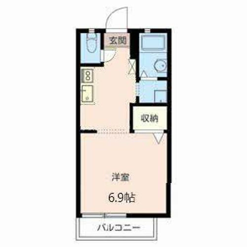 大住町光陽ハイツ0210の間取り