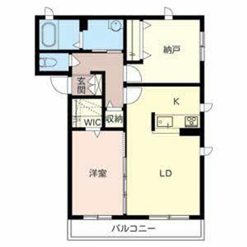 カーサ フェリーチェ0202の間取り