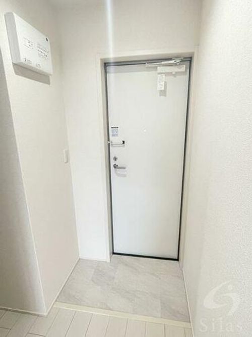 大阪府大阪市東淀川区南江口1丁目(アパート)の賃貸物件の玄関