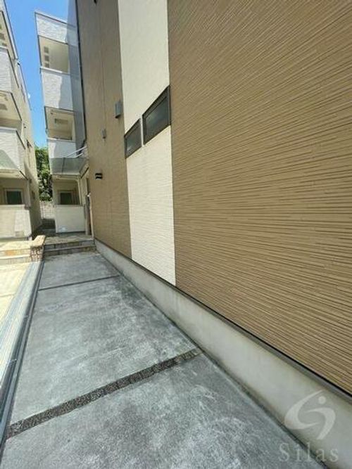 大阪府大阪市東淀川区南江口1丁目(アパート)の賃貸物件の玄関