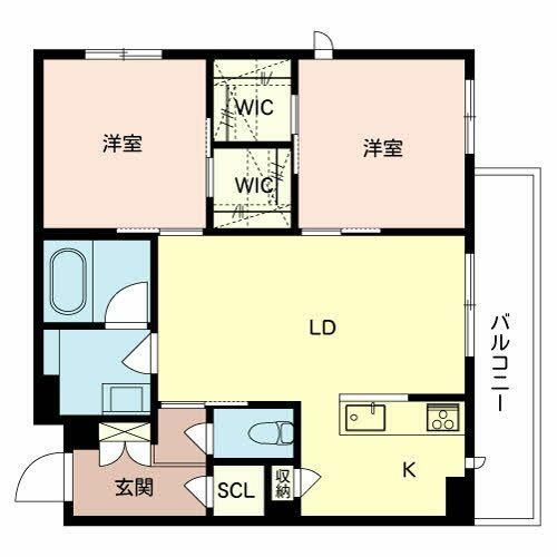 メゾンドプレズィール0301の間取り