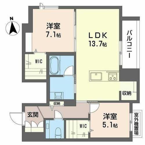 フルオール0303の間取り