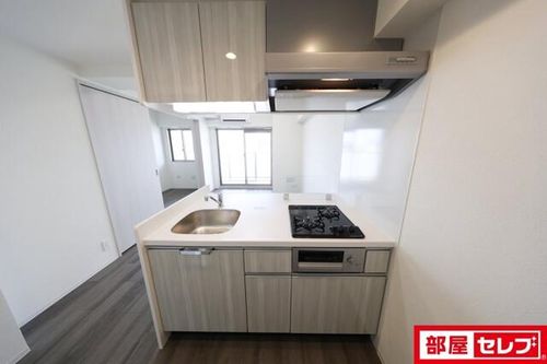 プレサンス桜山駅前アフォード1401のキッチン