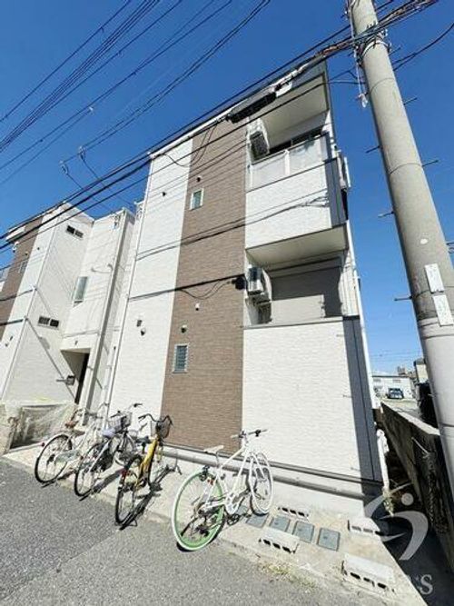 兵庫県尼崎市大島3丁目(アパート)の賃貸物件の外観