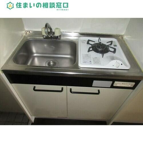 愛知県岡崎市明大寺町字荒井(マンション)の賃貸物件のキッチン