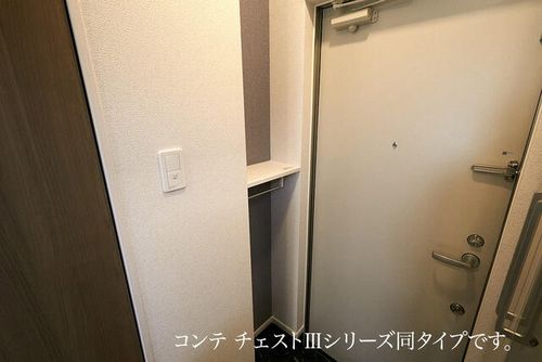 リエゾン学園前の玄関