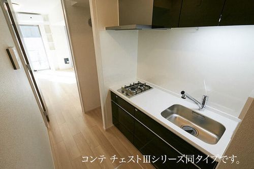 リエゾン学園前のキッチン