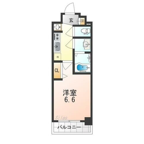 プレサンスTHE KYOTO 澄華の間取り
