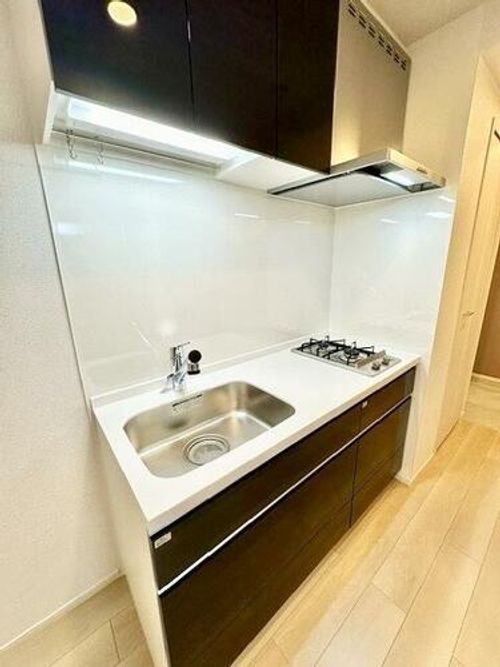 大阪府大東市御領1丁目(アパート)の賃貸物件のキッチン