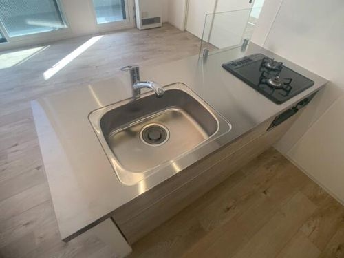 北海道札幌市中央区南十五条西12丁目(マンション)の賃貸物件のキッチン