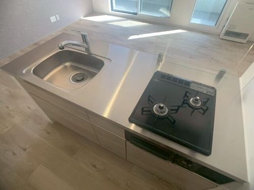 北海道札幌市中央区南十五条西12丁目(マンション)の賃貸物件のキッチン