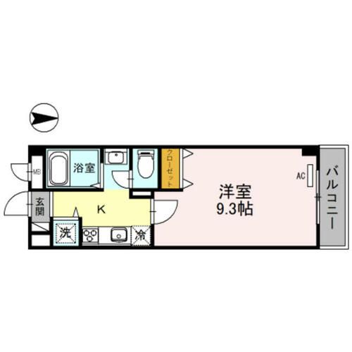 レジデンスの間取り