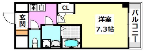 SOLASIA residence千里丘510の間取り