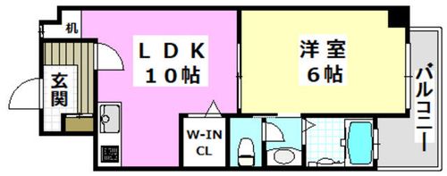 石塚ハイム201の間取り